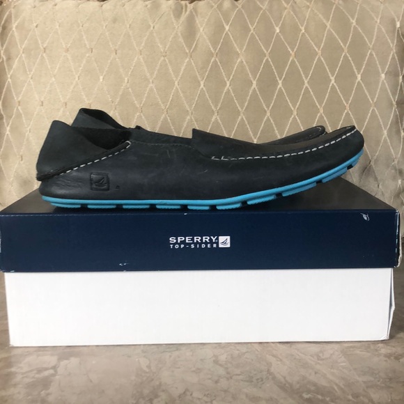 SPERRY Top-Sider Wave Driver Conv Blue Size 10.5 - Picture 1 of 4